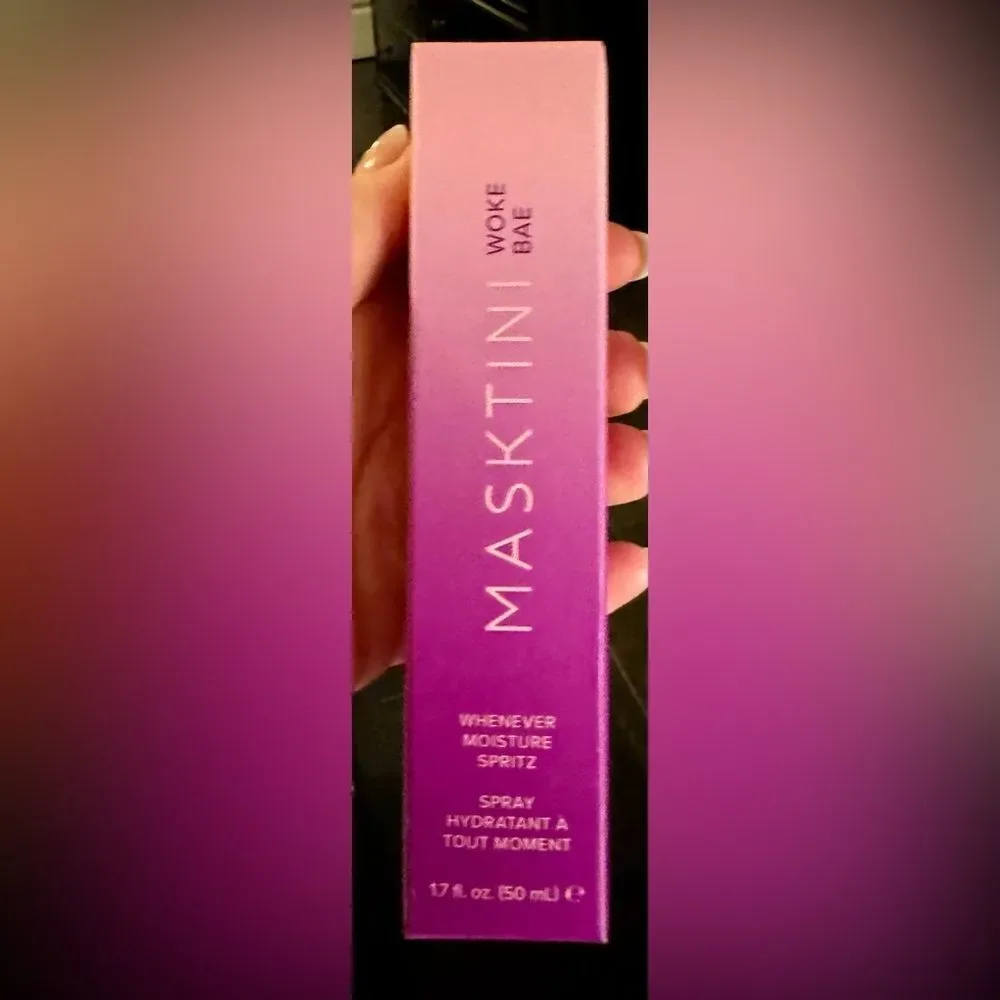 Woke Bae Whenever Moisture Spritz by Masktini for Women - 1.7 oz Spray brand new